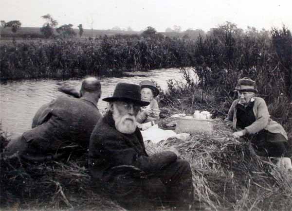 GTR on a family picnic in his later years